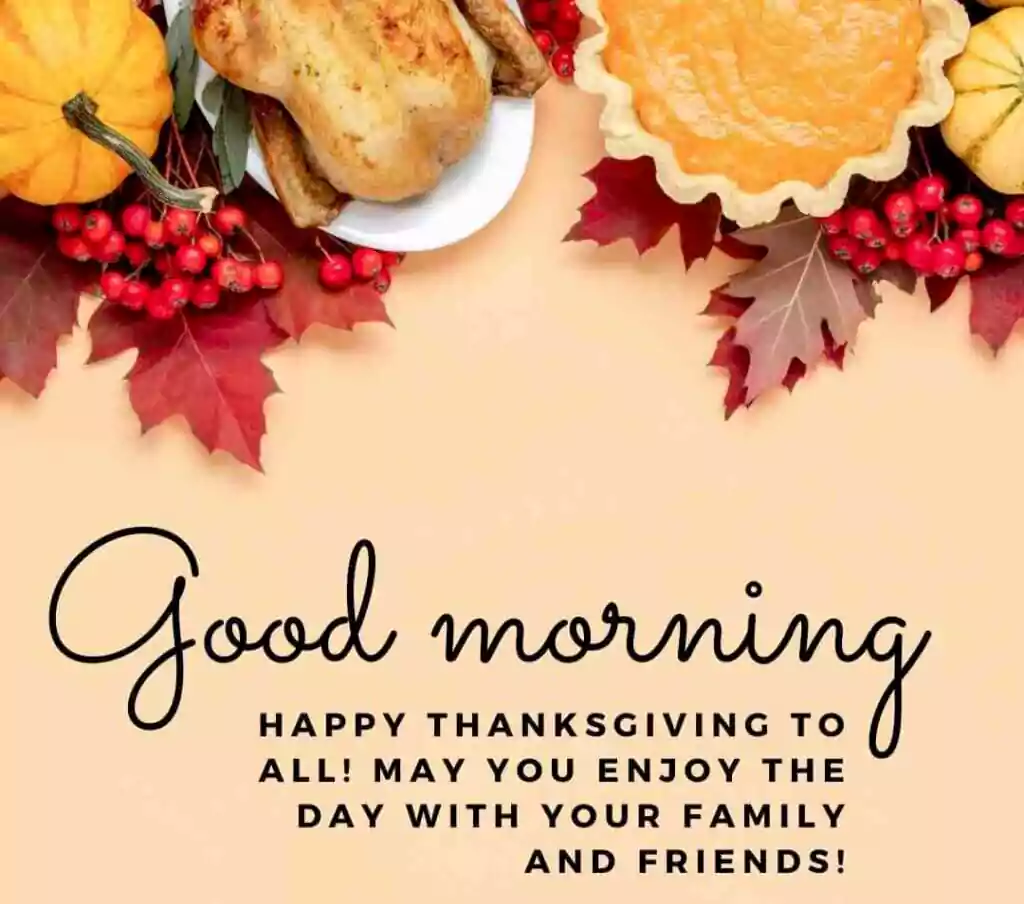 good morning thanksgiving image