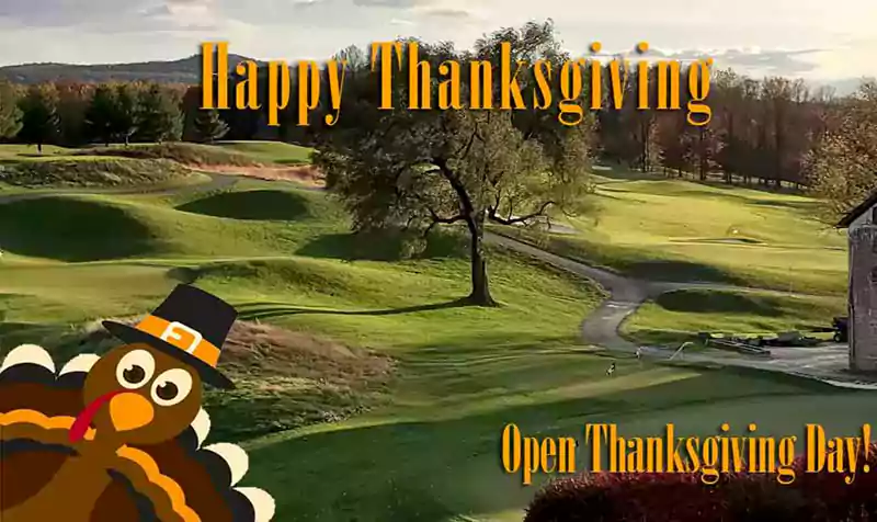 happy thanksgiving golf image