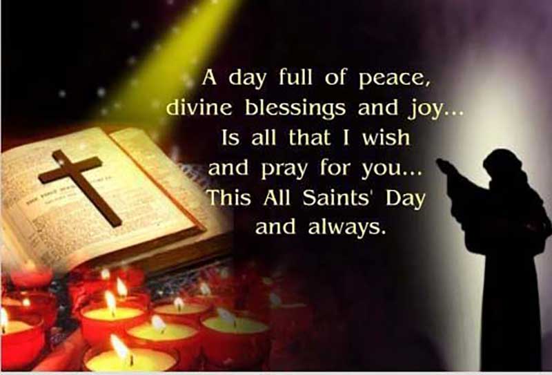 sayings for all saints day
