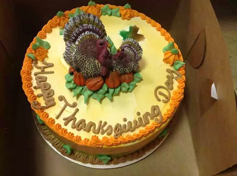 thanksgiving cakes image