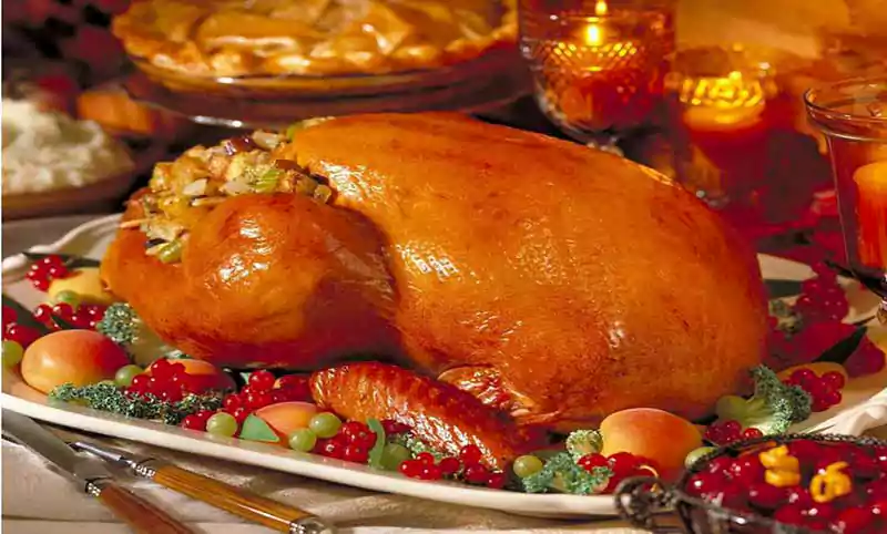 thanksgiving dinner background
