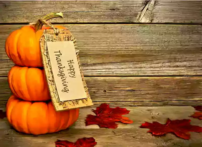 Thanksgiving Wood Background