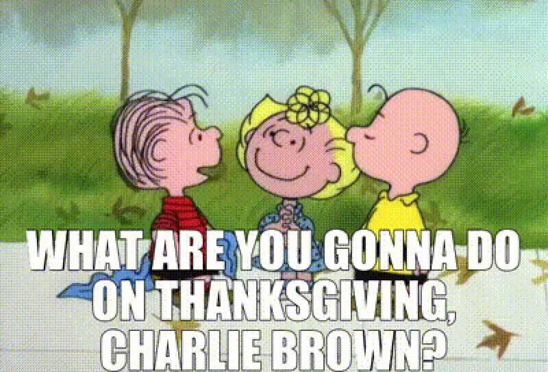 charlie brown thanksgiving meme