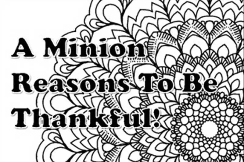 minion thanksgiving coloring pages