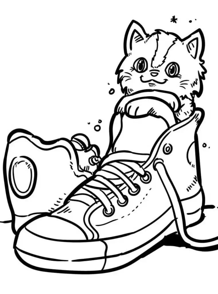 thanksgiving cat coloring pages