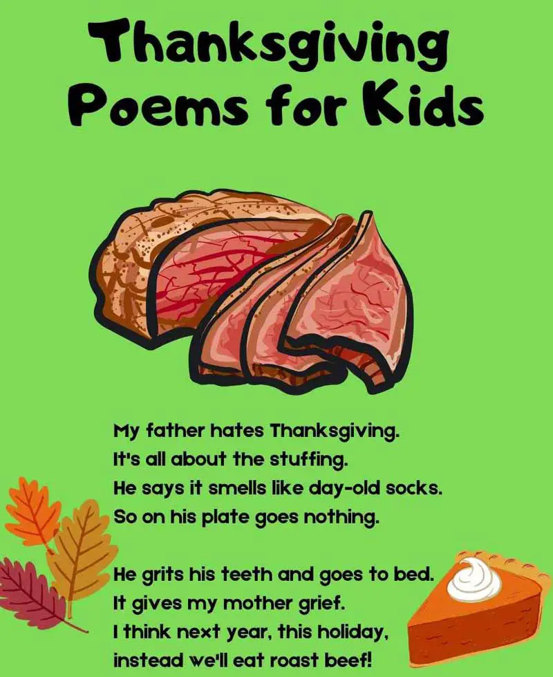 thanksgiving cinquain poems