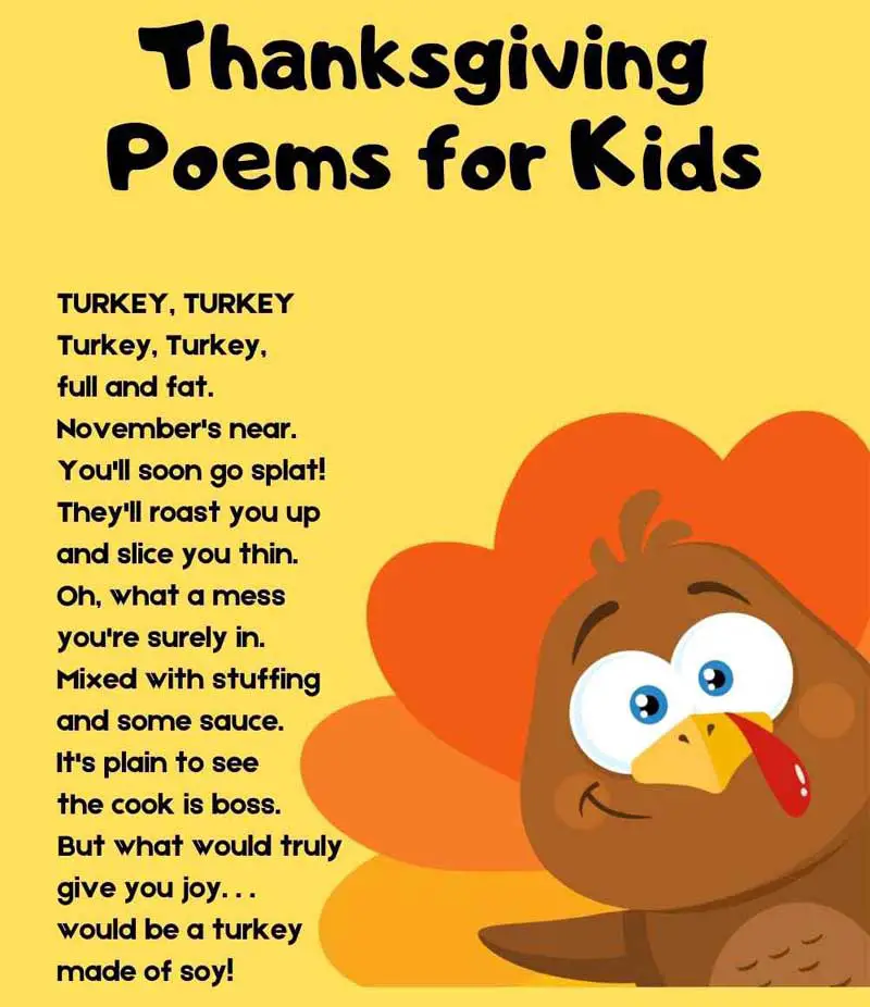 thanksgiving cinquain poems