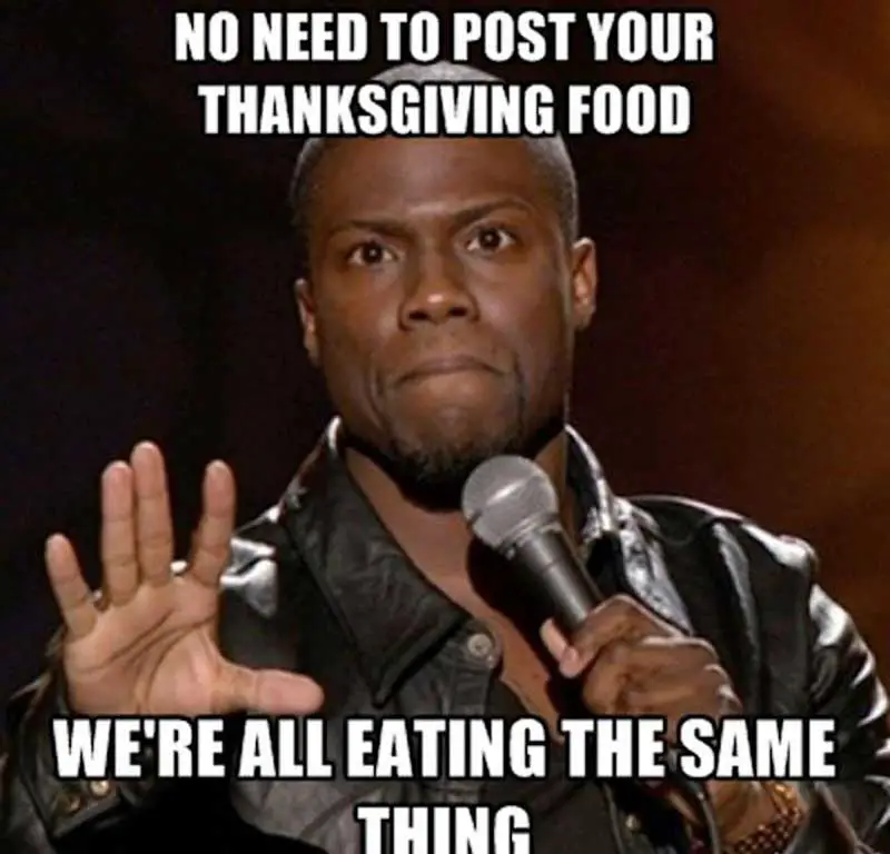 thanksgiving family meme