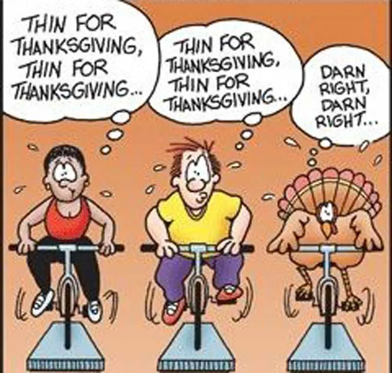 thanksgiving workout memes