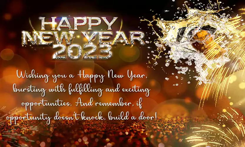 Business Professional New Year Greetings