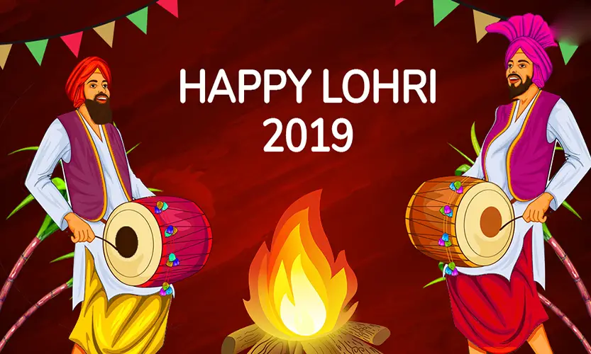 happy lohri advance images