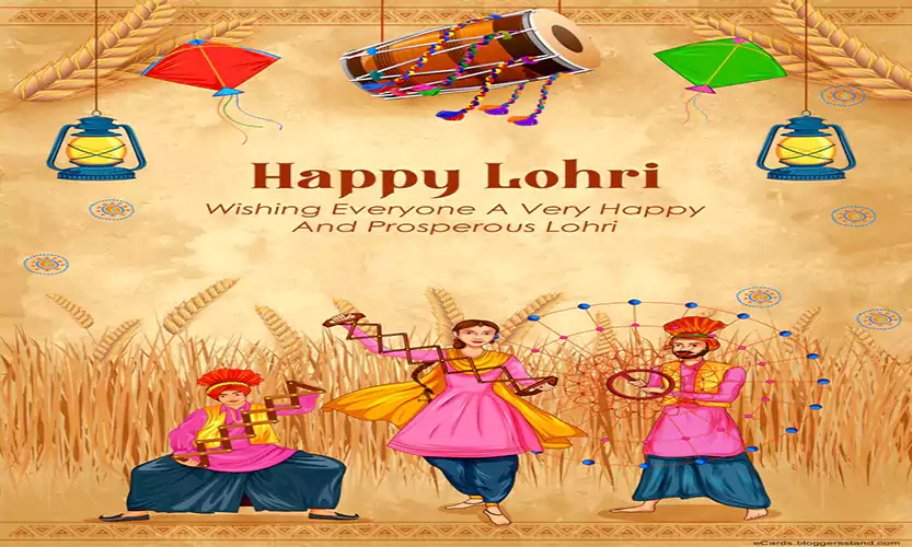 happy lohri advance images