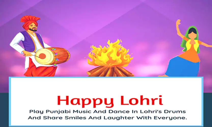 happy lohri couple images