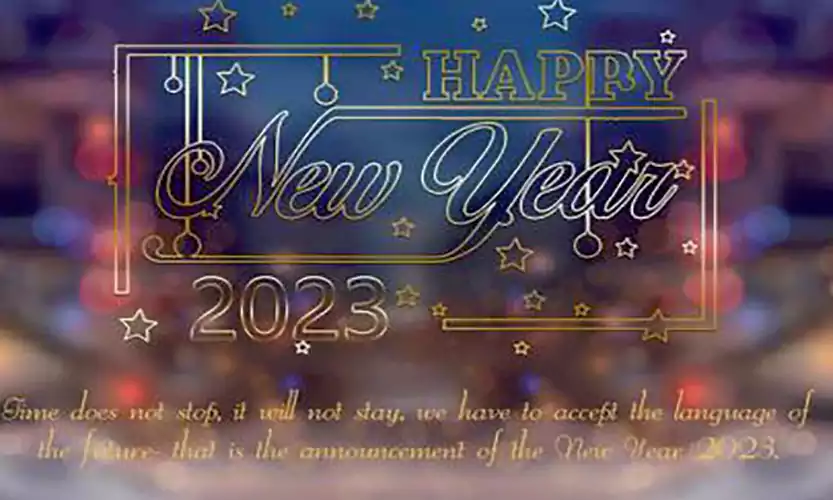 happy new year card maker online e