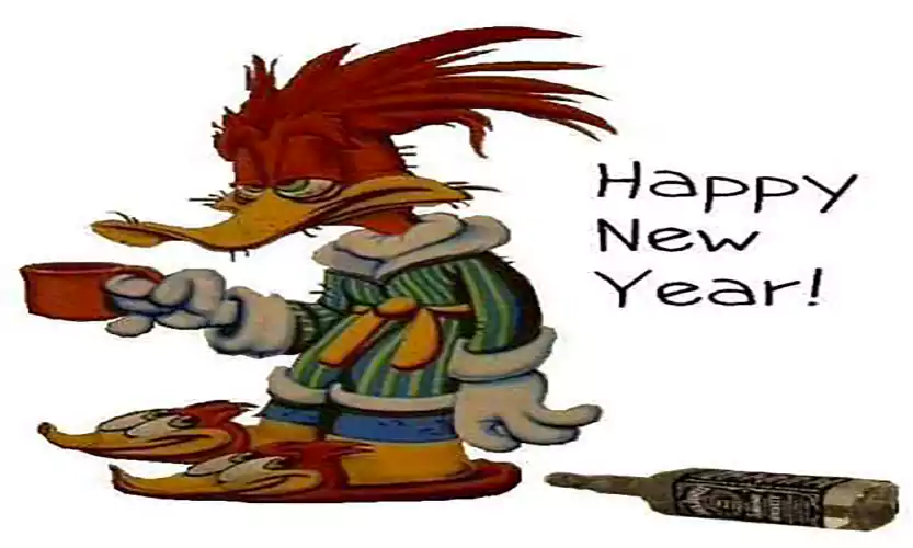 happy new year cartoon images