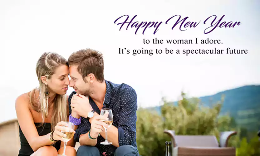 happy new year couple images
