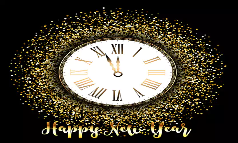 happy new year glitter images