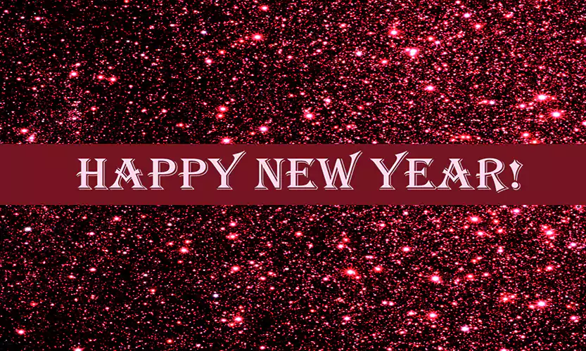 happy new year glitter images