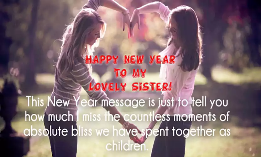 happy new year sister images