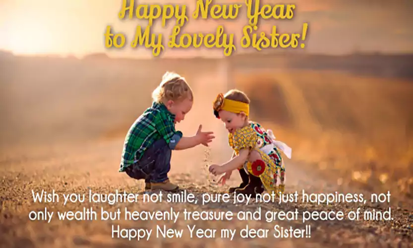 happy new year sister images