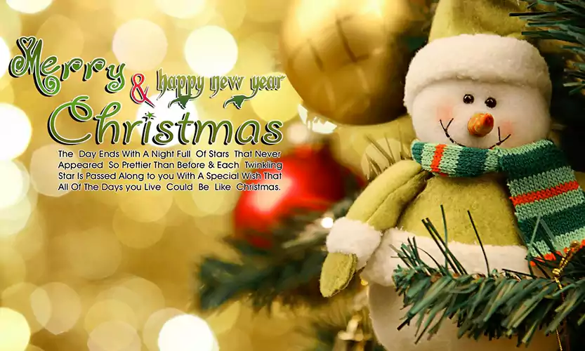 merry christmas and happy new year images