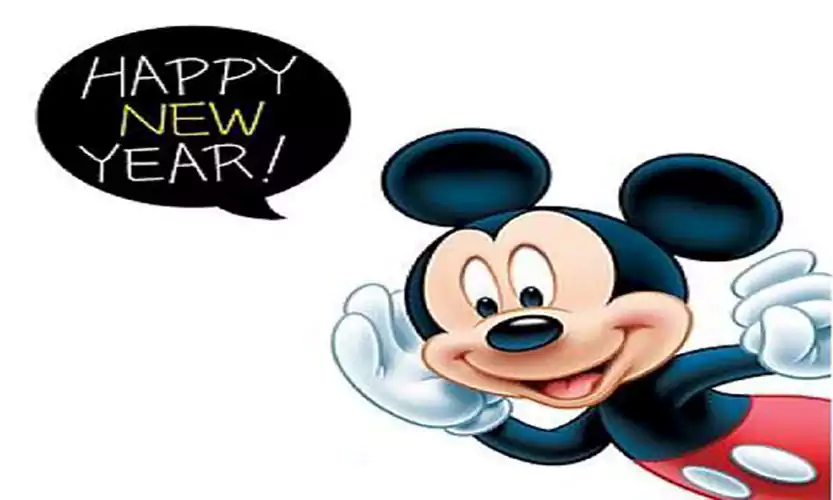 mickey mouse new year wallpaper