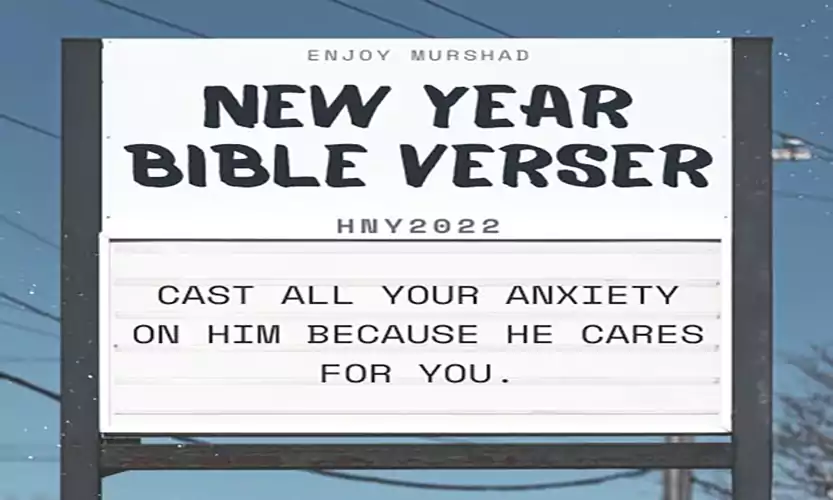 new year bible verses images