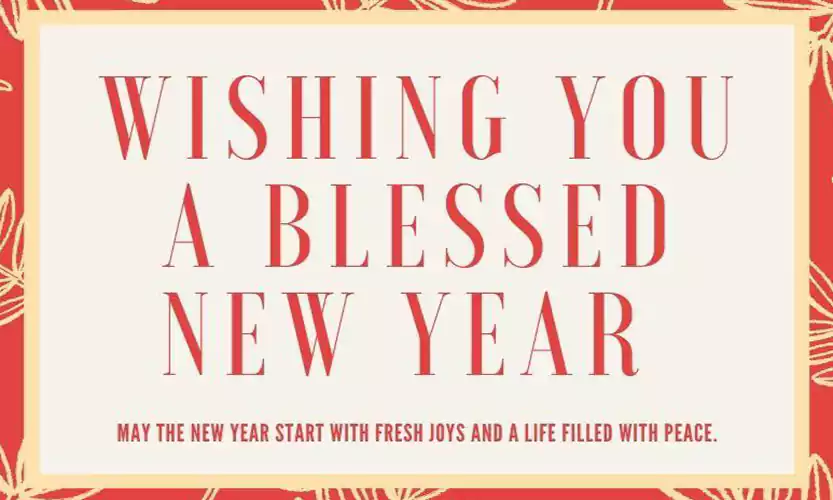 new year blessings bible verse