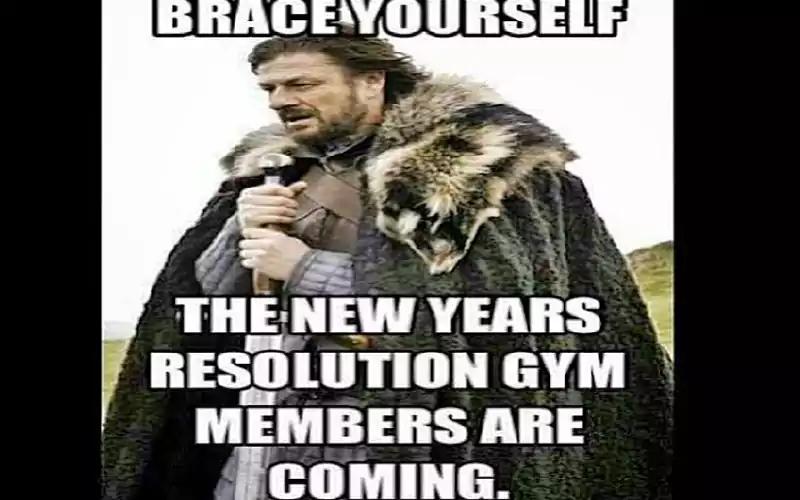 sarcastic new years resolution meme