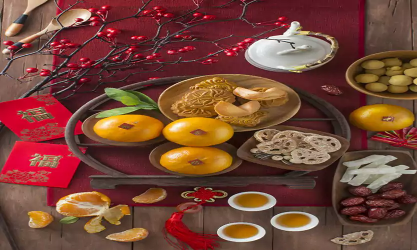 chinese new year food images