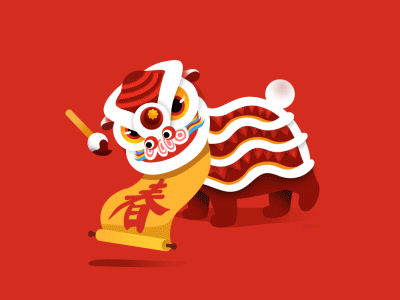 chinese new year tiger gif