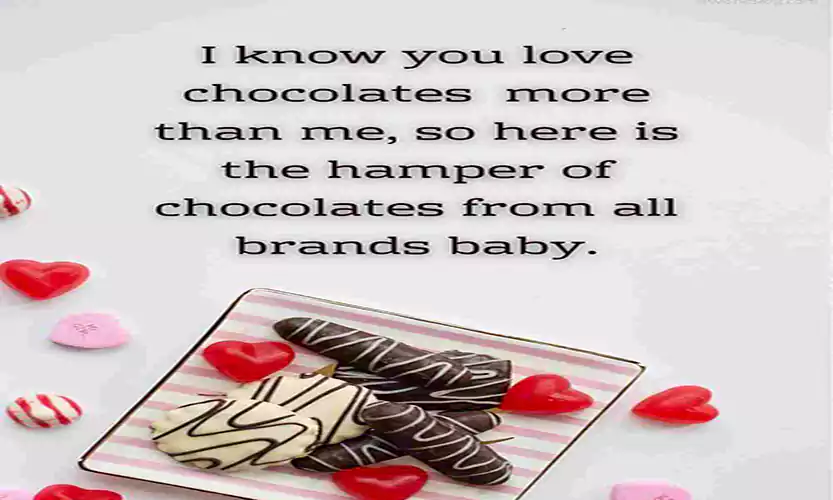 chocolate day love poem