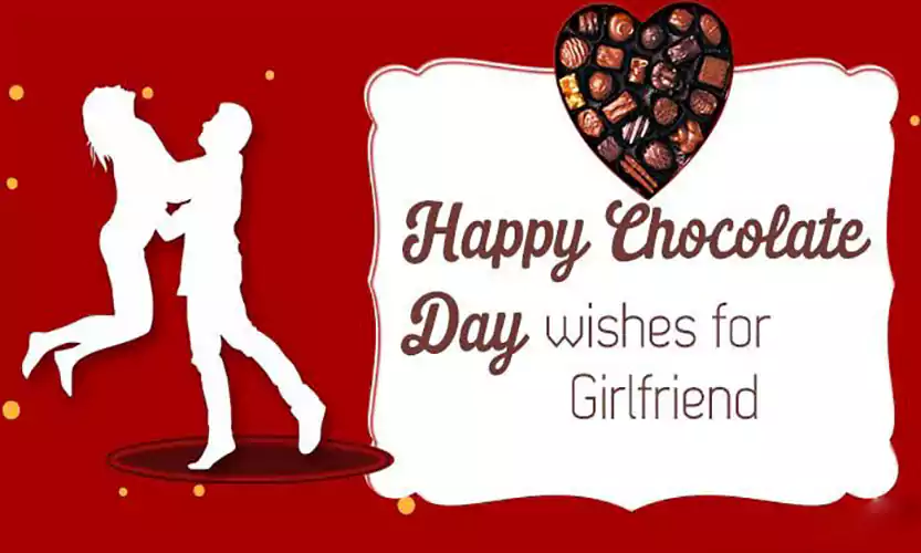 chocolate day message for girlfriend