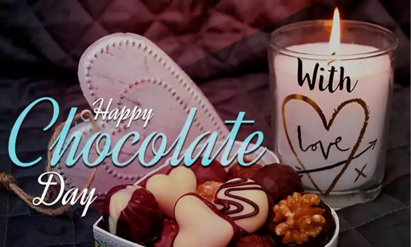 chocolate day message for husband