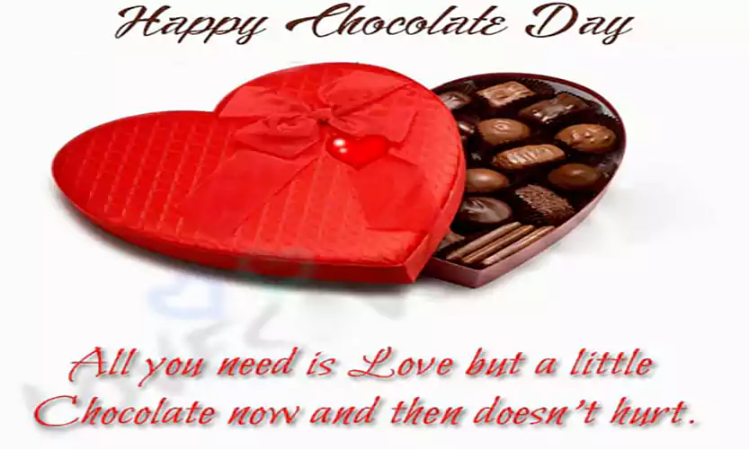 chocolate day message for wife