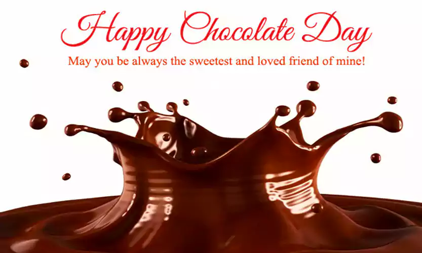 chocolate day wishes for friend