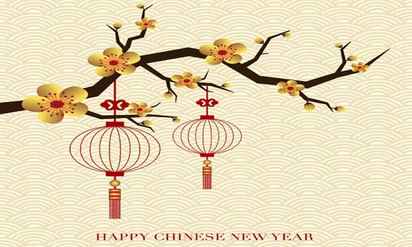gold chinese new year background