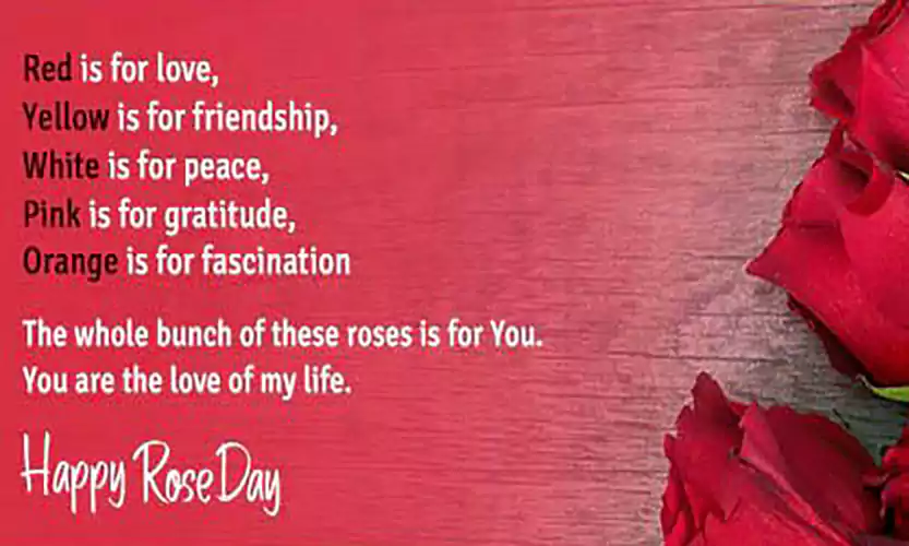 happy rose day poem for her
