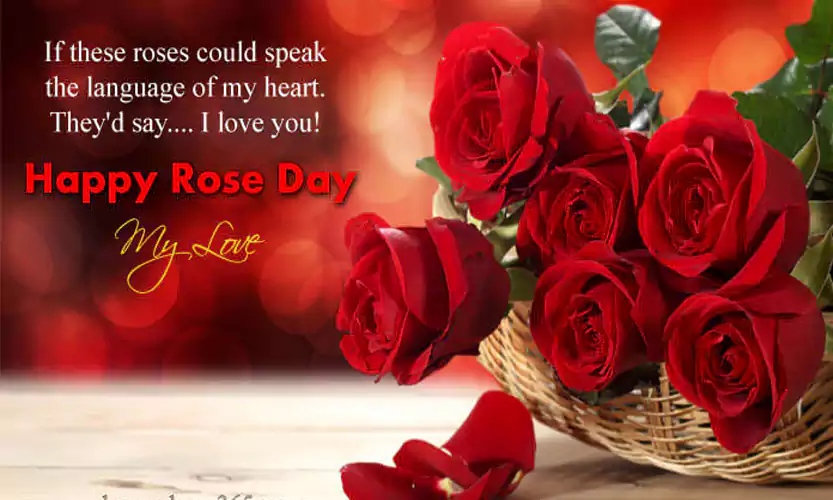 happy rose day poem for him