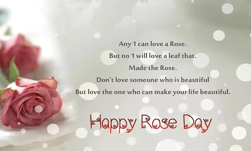 rose day messages for friends