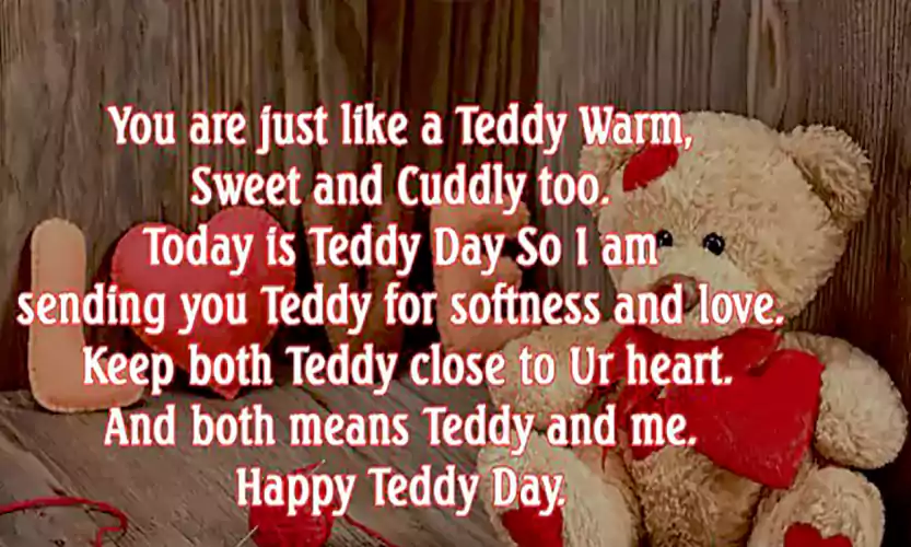 teddy day wishes for boyfriendHusband