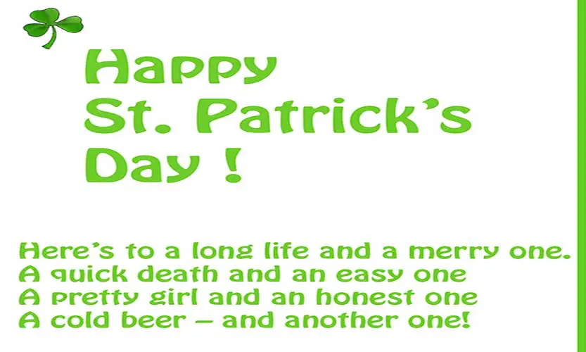 St Patricks Day Greetings Wishes Messages