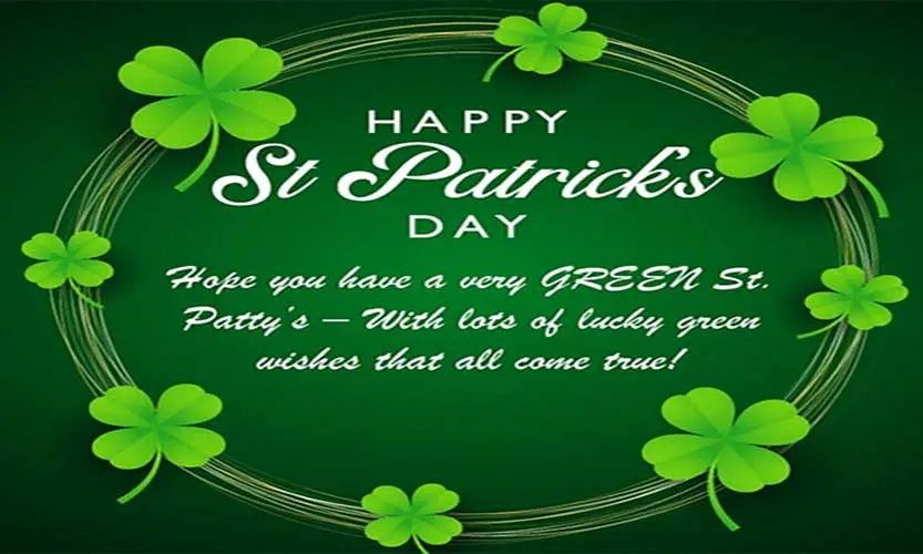 St Patricks Day Message to Employees