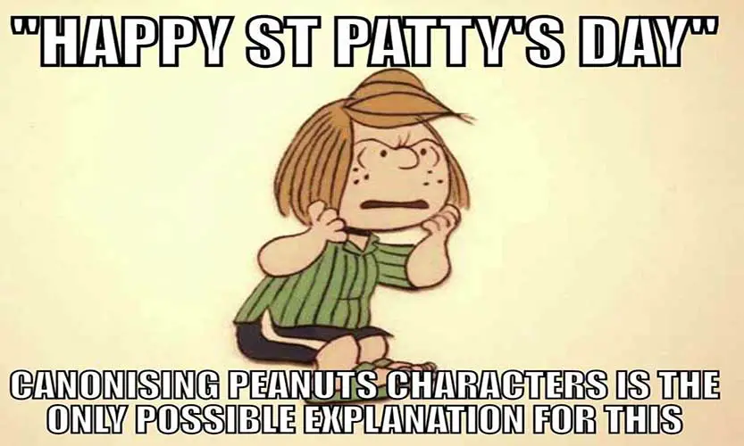 happy st pattys day meme