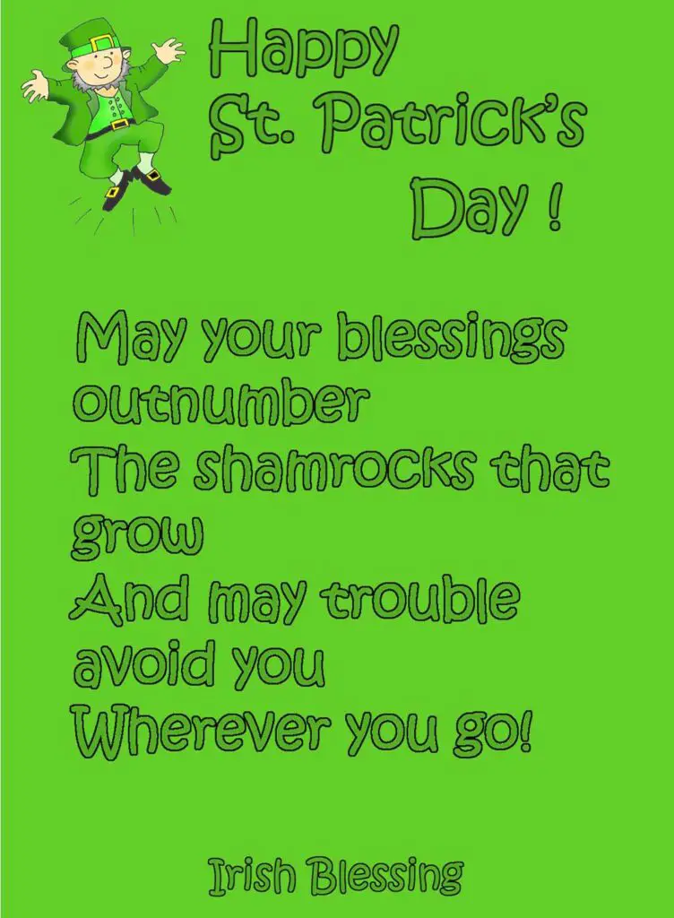 st patricks day poem