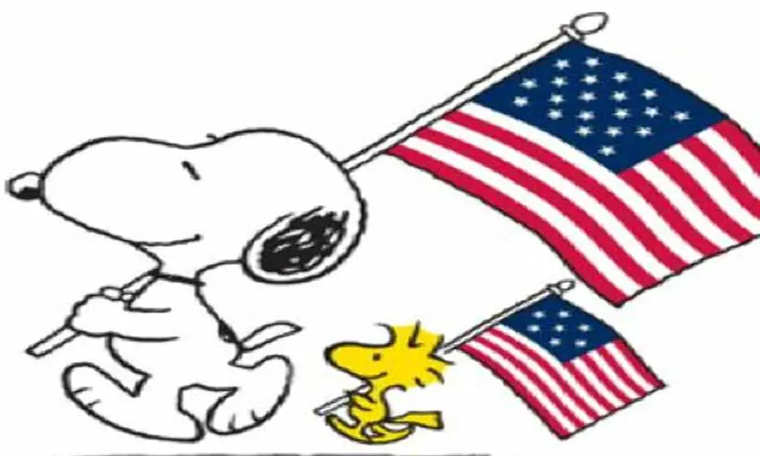 snoopy memorial day images